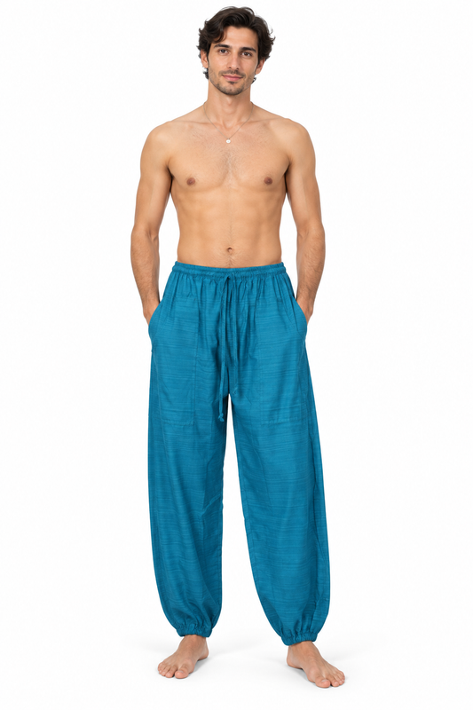 Teal Tapered Pants – view 2