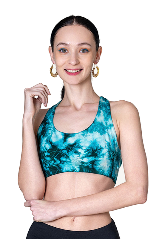 Tempt Cotton Top-Bra with Brass Back Motif — main product photo on pure white background