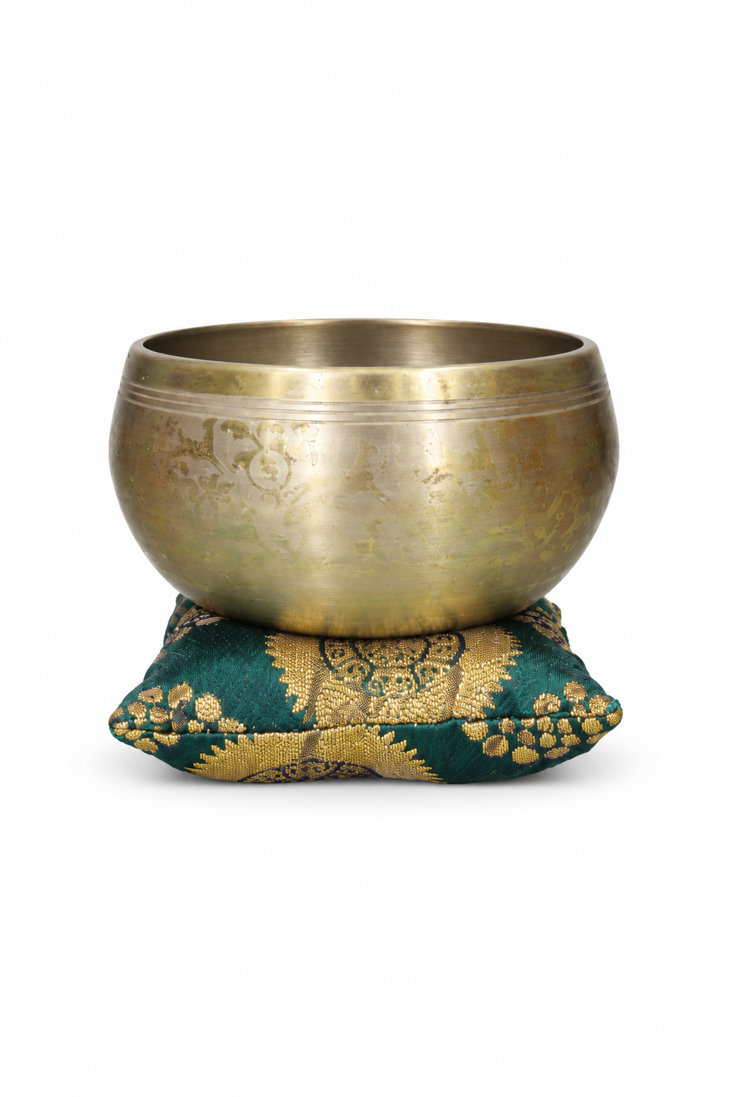 Engraved Metal Bowl on Stand - 01-main