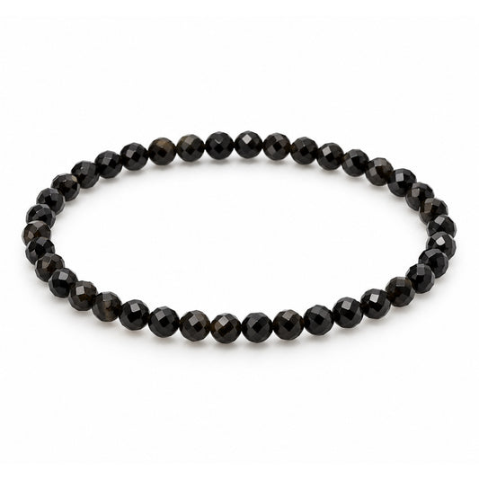Black Spinel Bead Bracelet — tabletop hero