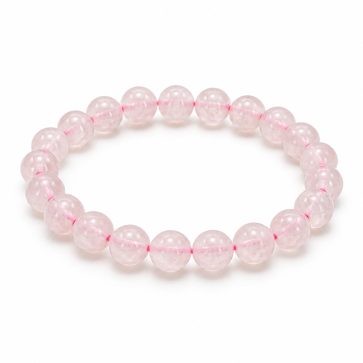 Rose Quartz Bead Bracelet — tabletop hero