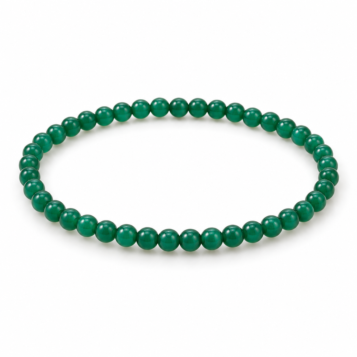 Green Onyx Fine Bead Bracelet — tabletop hero