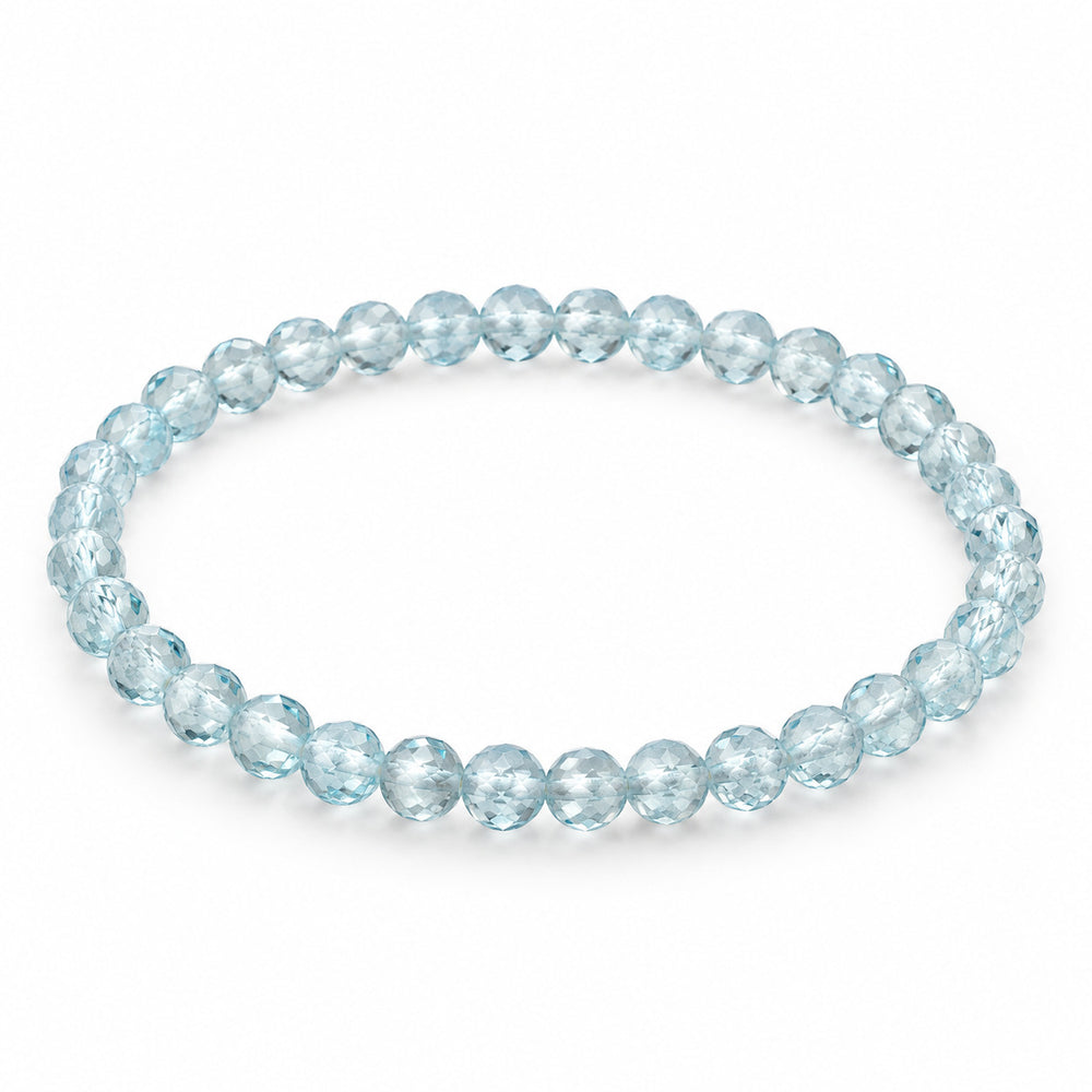 Blue Topaz Bead Bracelet — tabletop hero