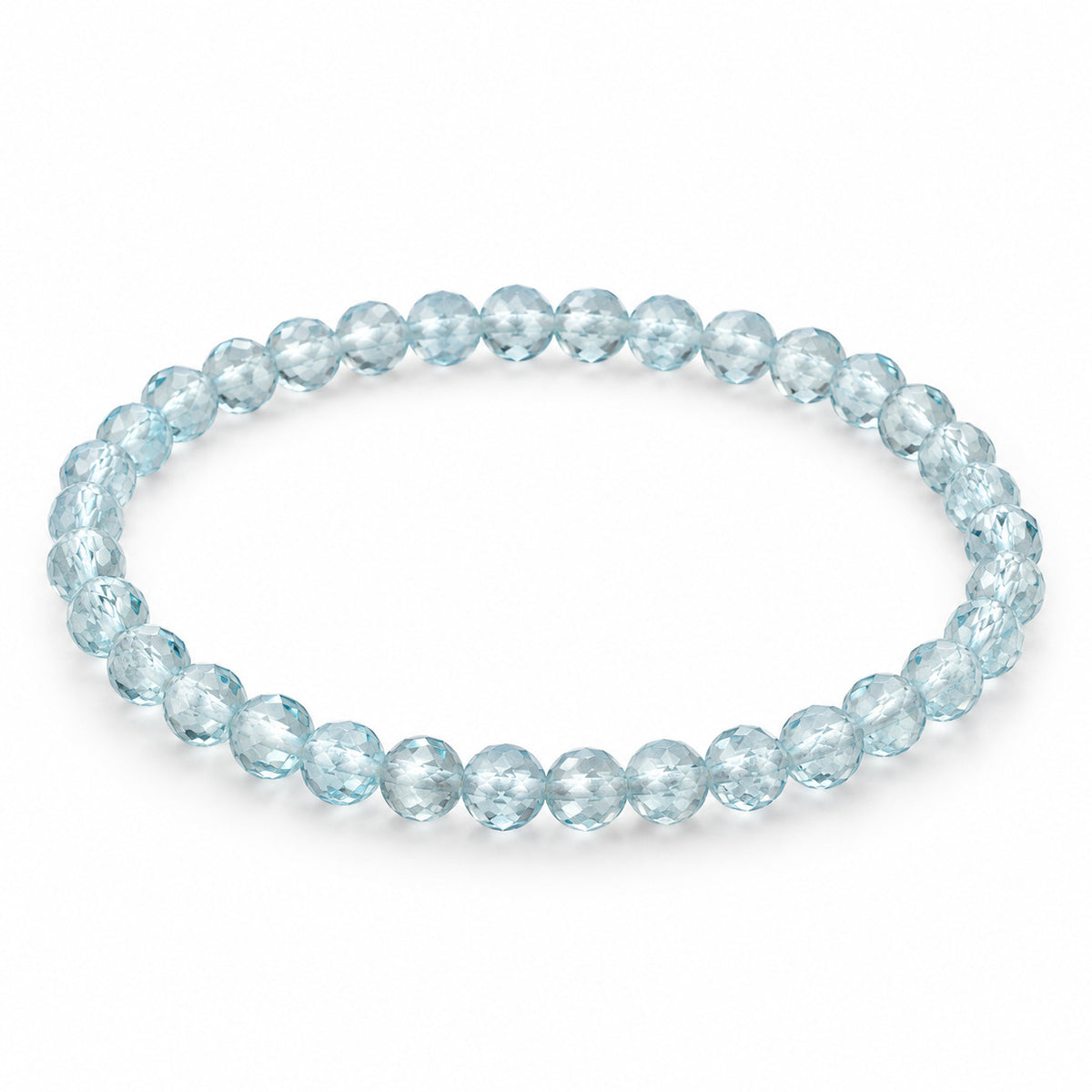 Blue Topaz Bead Bracelet — tabletop hero