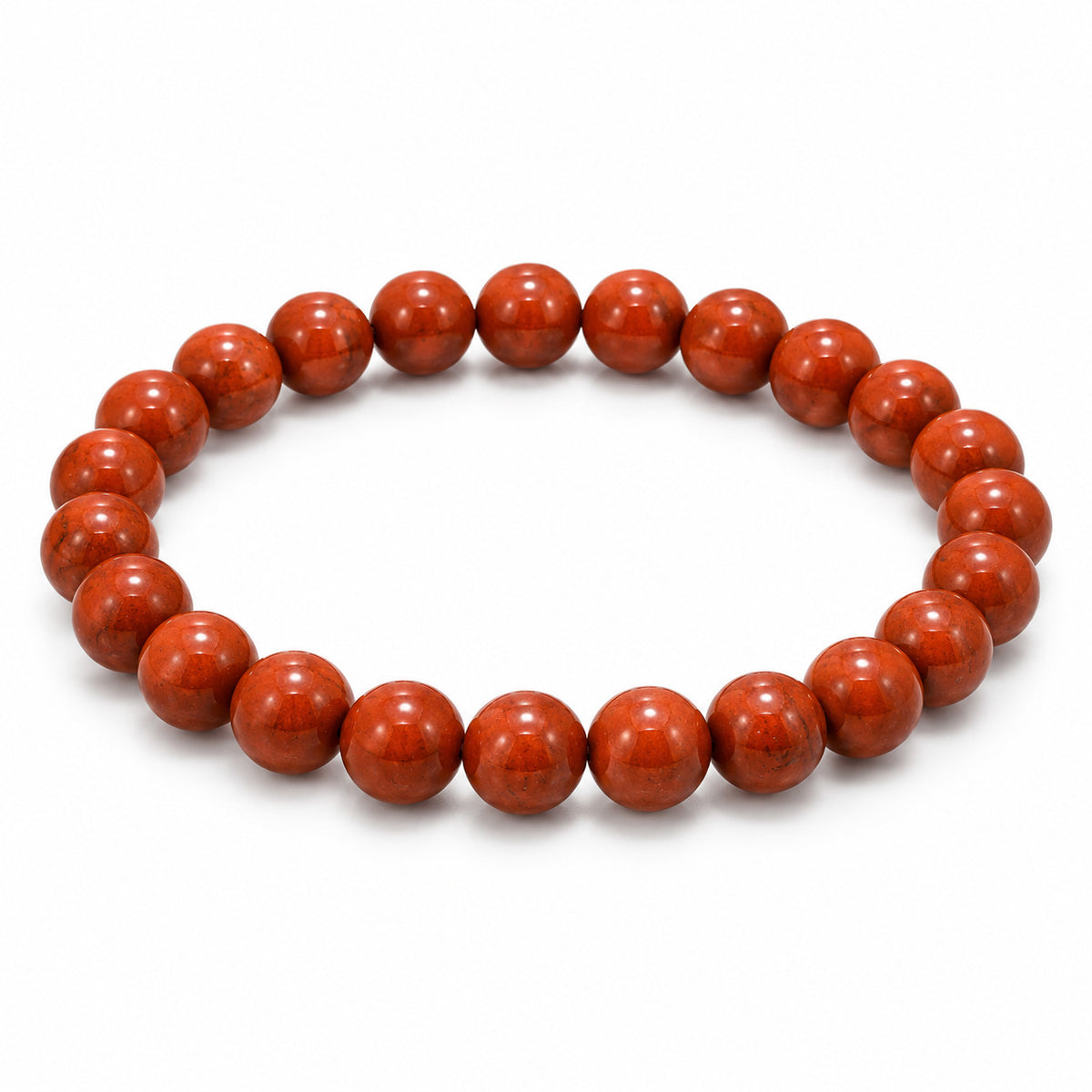 Red Jasper Bead Bracelet — tabletop hero