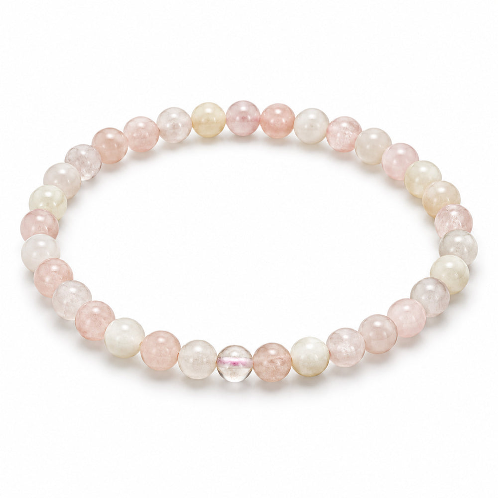 Morganite Bead Bracelet — tabletop hero