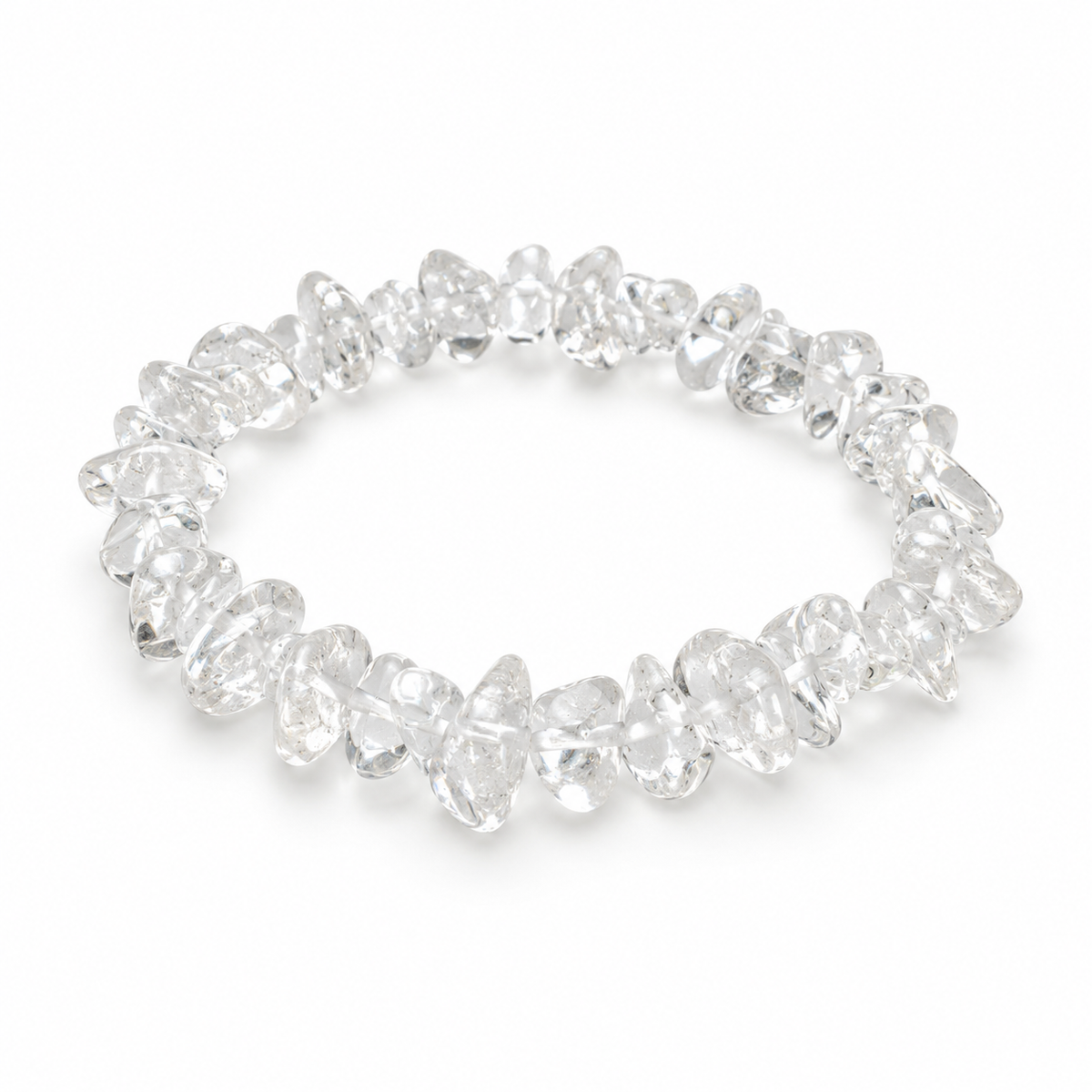 Crystal Quartz Chip Bracelet — tabletop hero