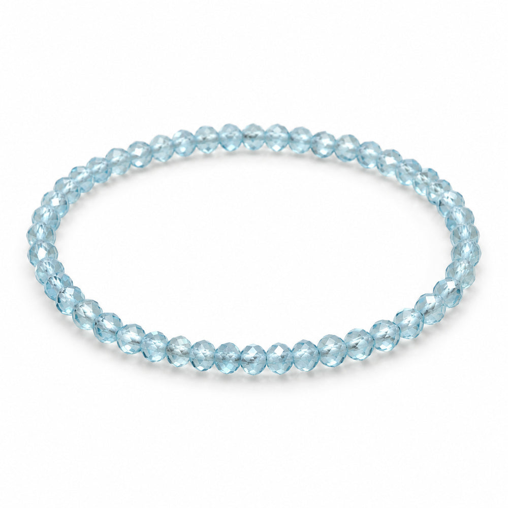 Blue Topaz Fine Bead Bracelet — tabletop hero