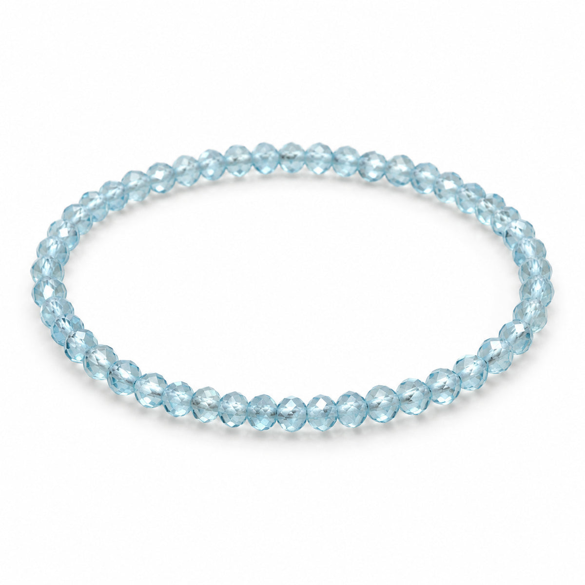 Blue Topaz Fine Bead Bracelet — tabletop hero