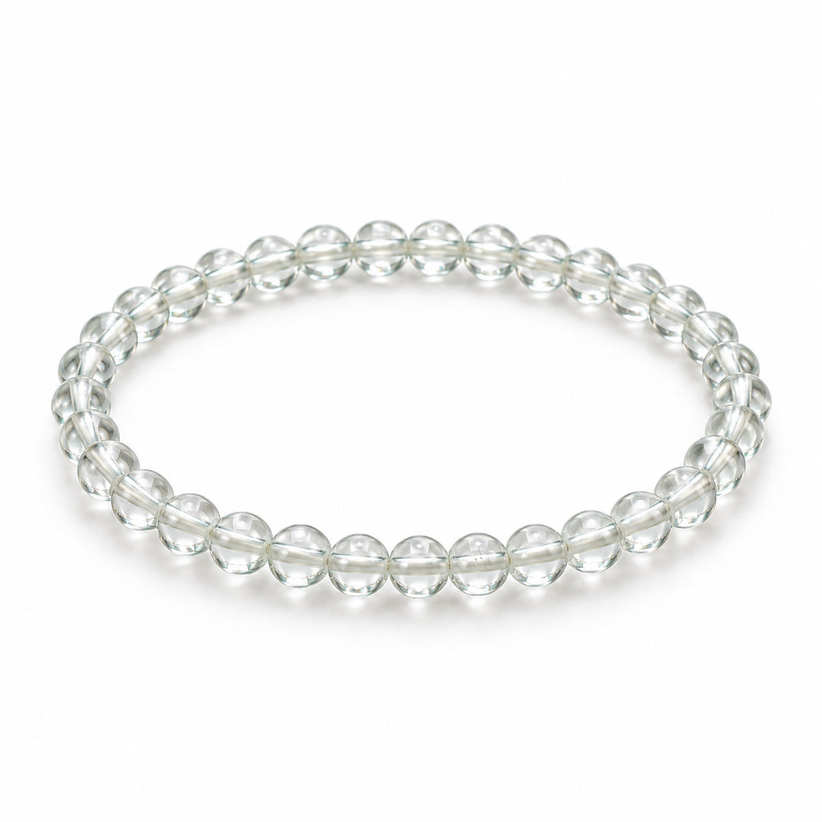 Crystal Quartz Bead Bracelet — tabletop hero
