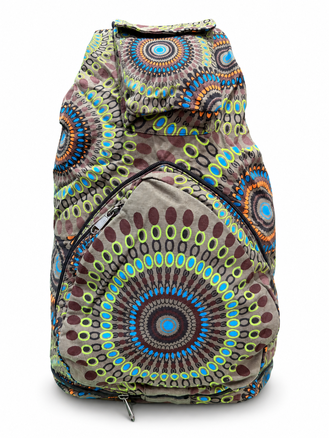 Green Mandala Backpack