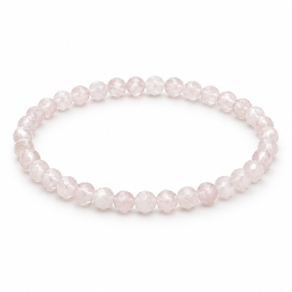 Rose Quartz Bead Bracelet — tabletop hero