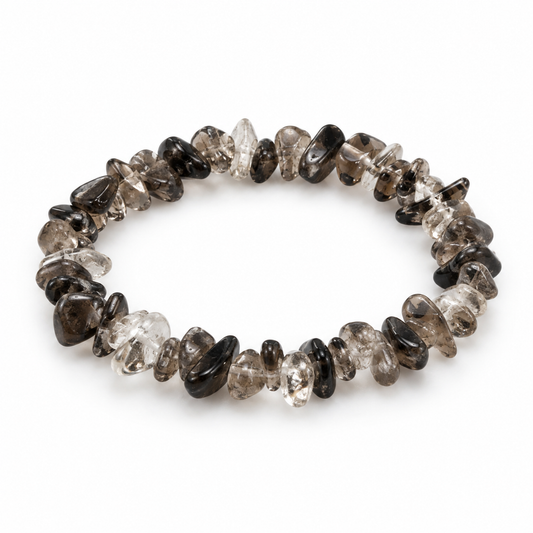 Smokey Quartz Chip Bracelet — tabletop hero
