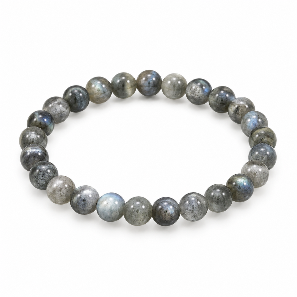 Labradorite Bead Bracelet — tabletop hero