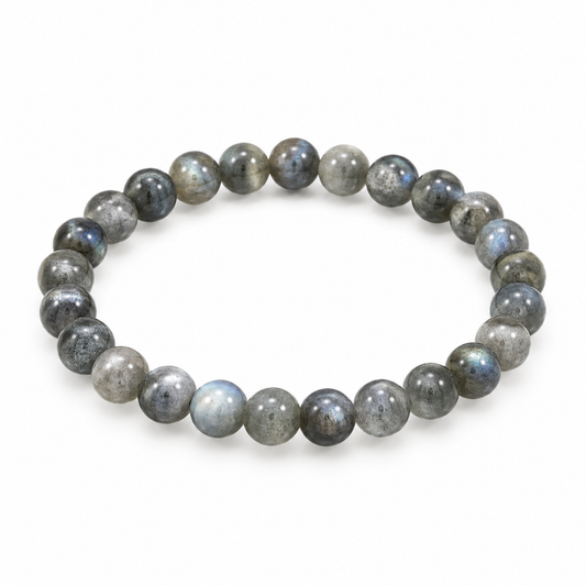 Labradorite Bead Bracelet — tabletop hero