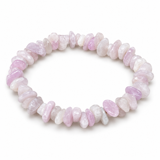 Kunzite Chip Bracelet — tabletop hero