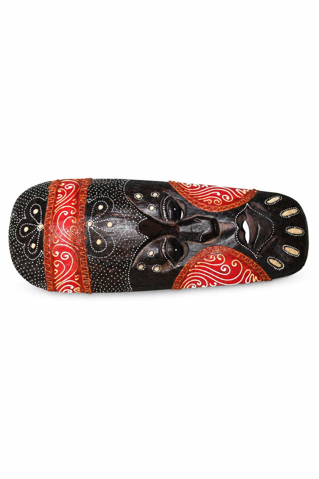 Red and Black Tribal Mask - 01-main