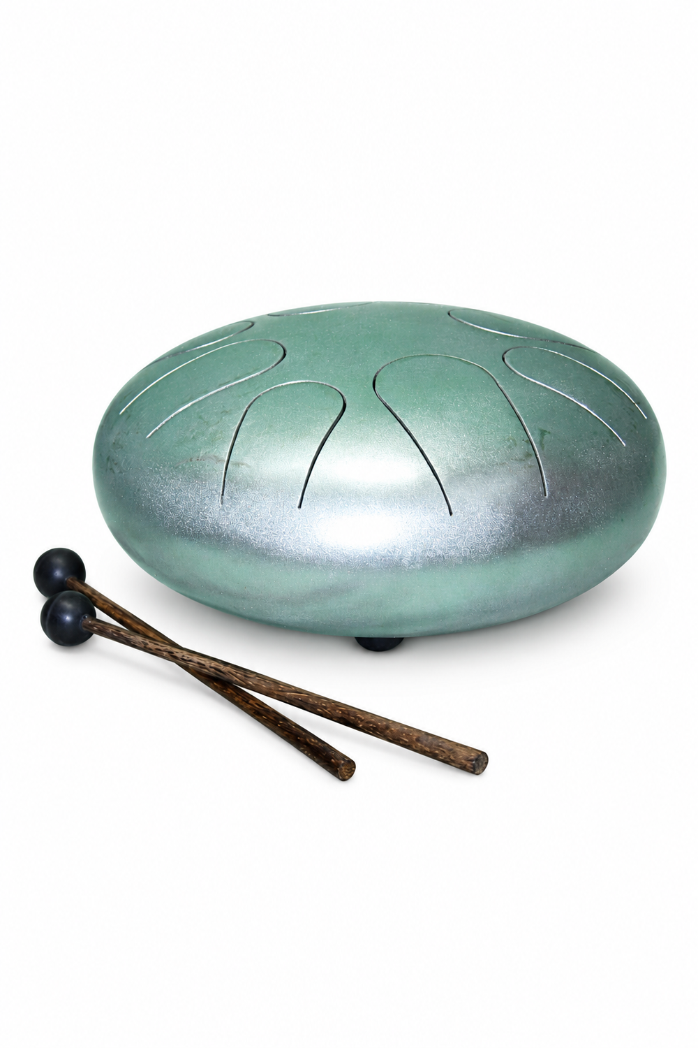 Silver Steel Tongue Drum Large - 01-main