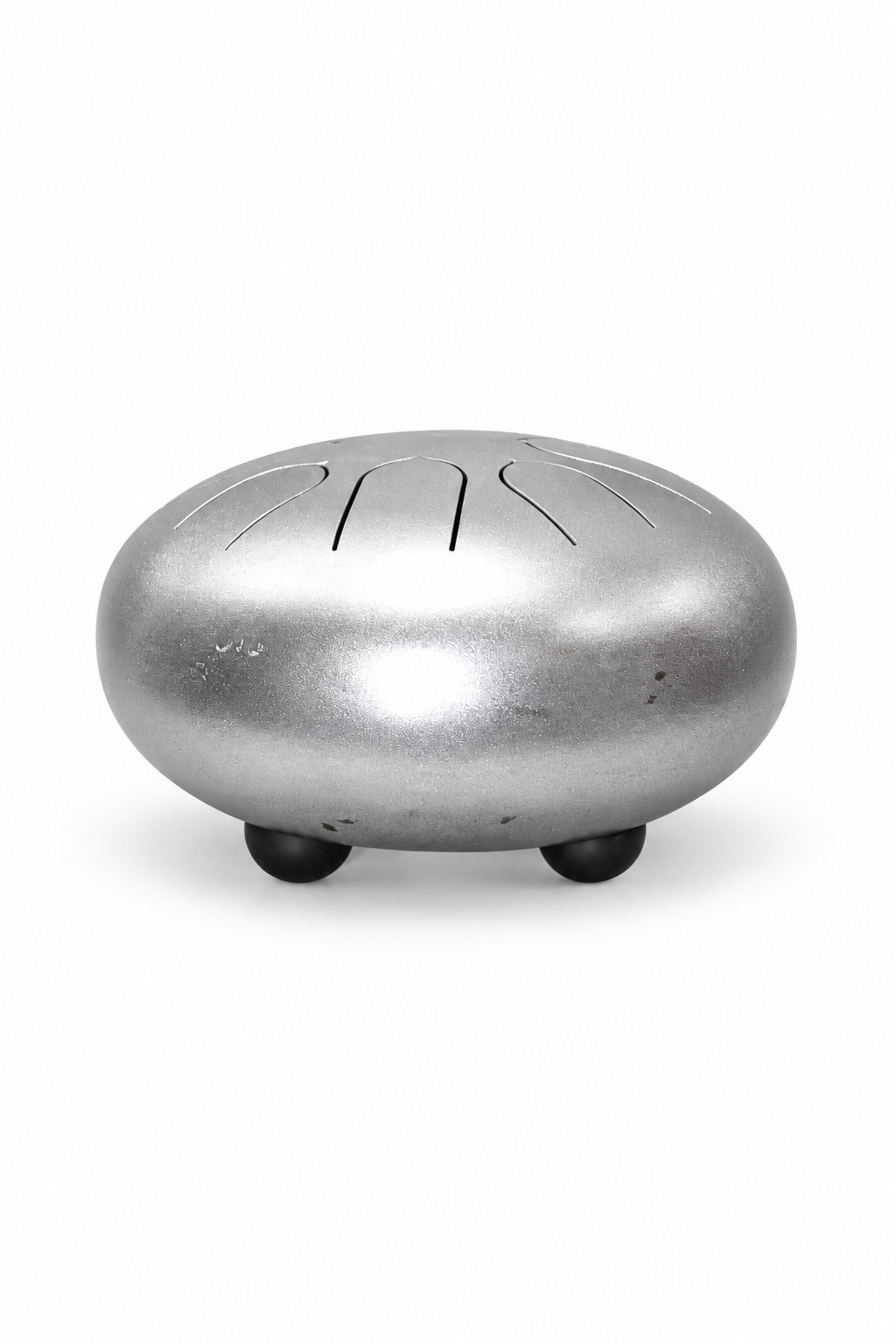 Silver Steel Tongue Drum Small - 01-main