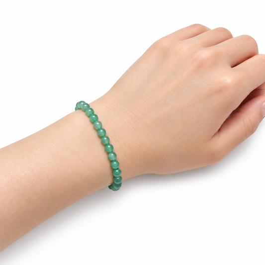 Green Aventurine Fine Bead Bracelet