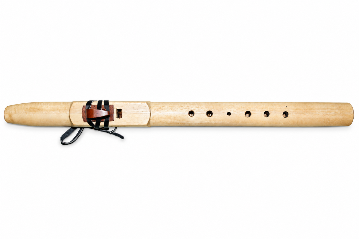 Bamboo Flute - 04-back