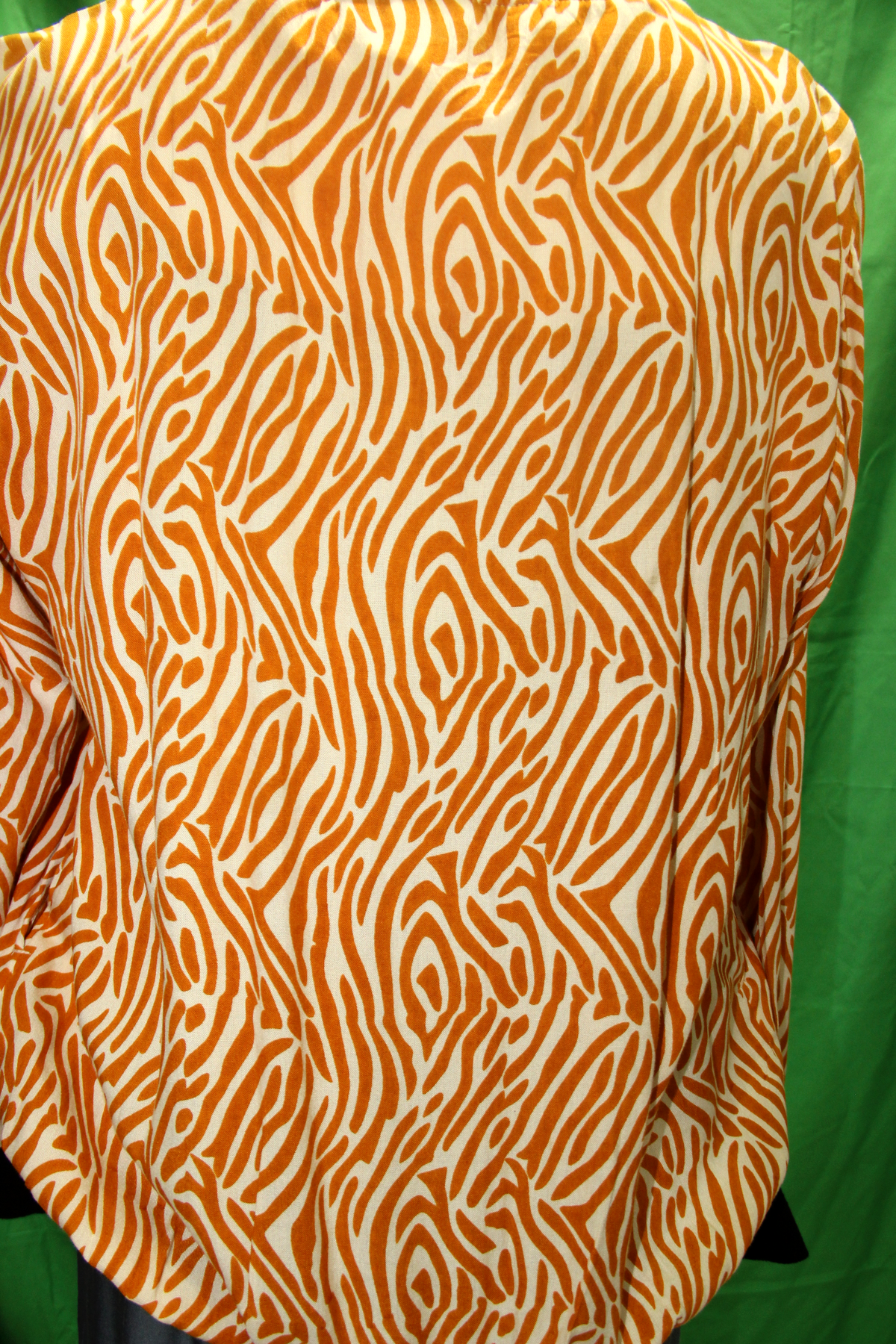 Jacket - Orange White Zebra Pattern - image 5