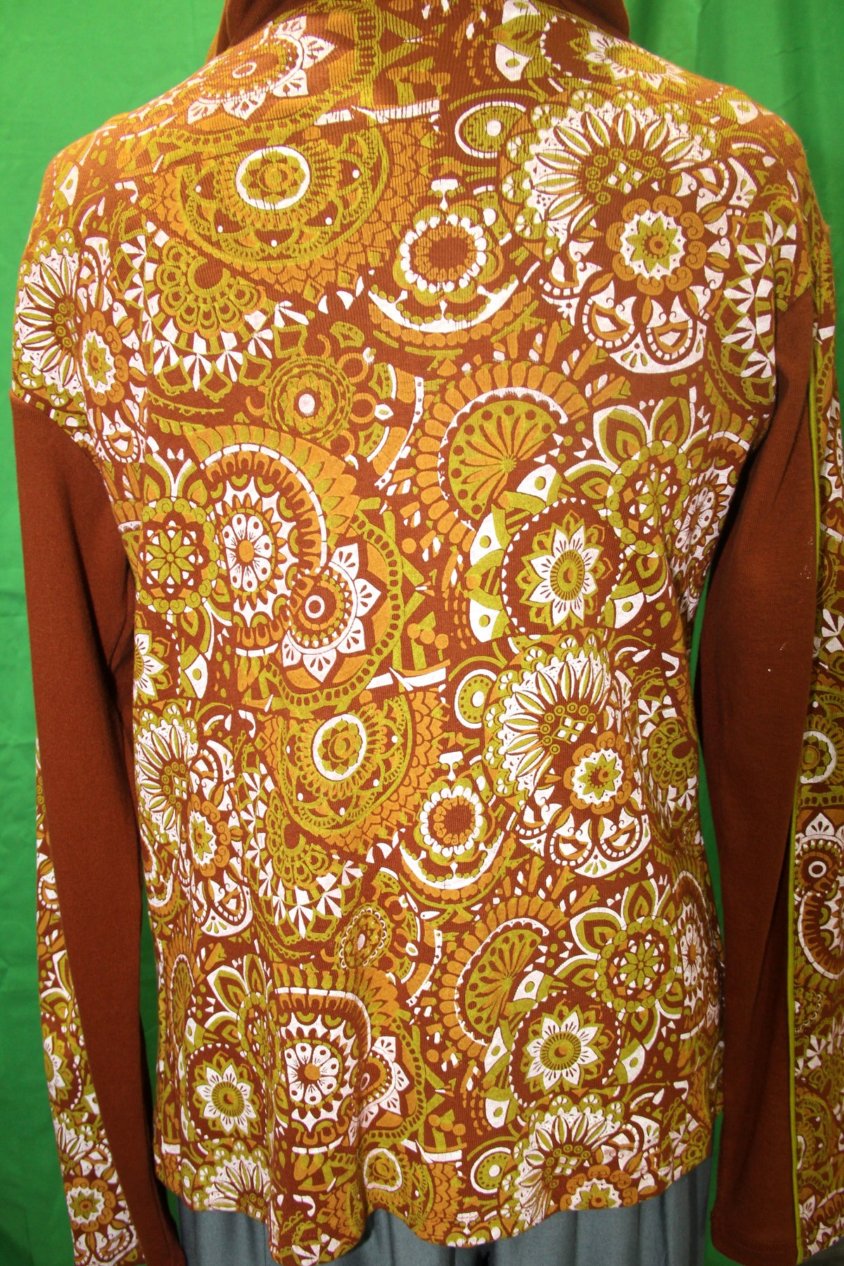 Jacket - Brown Paisley Pattern