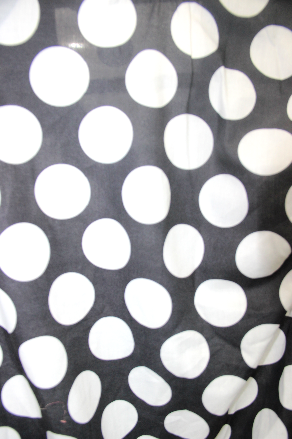 Jacket - Black White Polka Dot Pattern