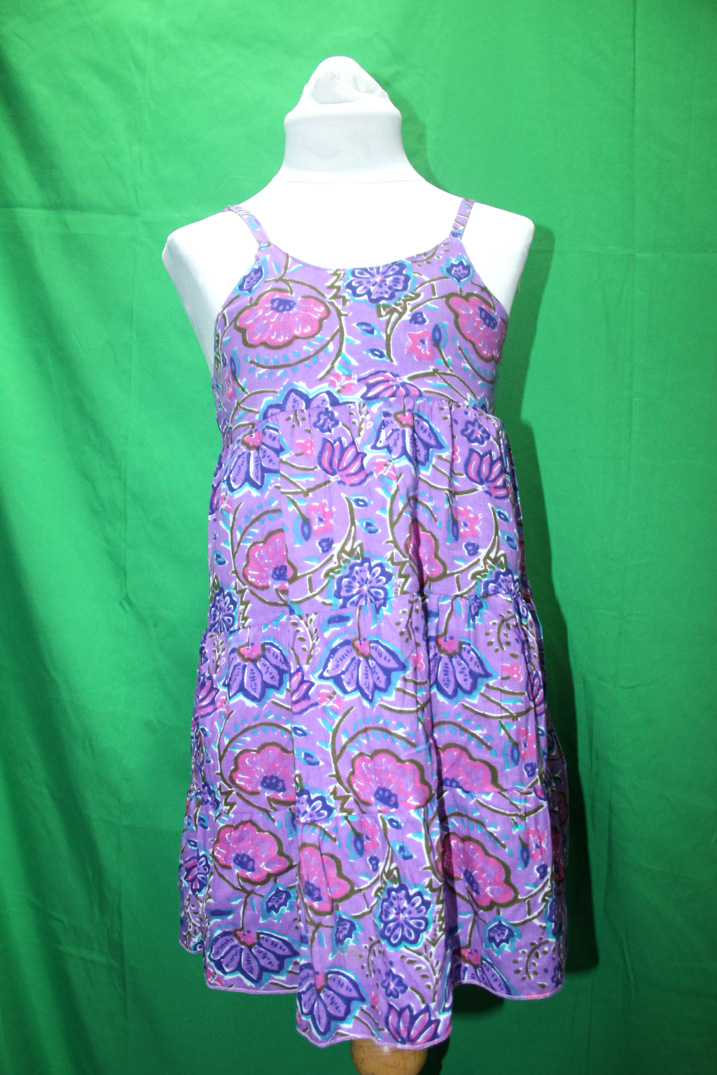 Purple Floral Sundress - original product view