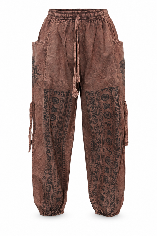 Brown Tapered Pants – view 1