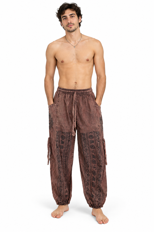 Brown Tapered Pants – view 2