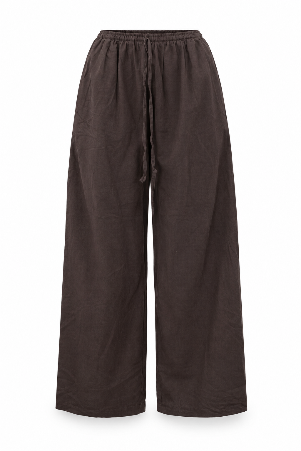 Dark Brown Wide Leg Pants – view 1