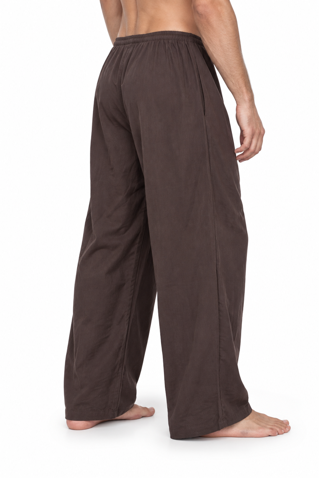 Dark Brown Wide Leg Pants – view 3
