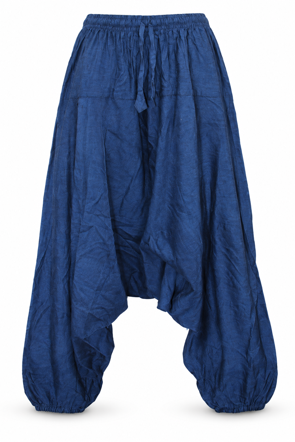 Blue Drop Crotch Harem Pants – view 5