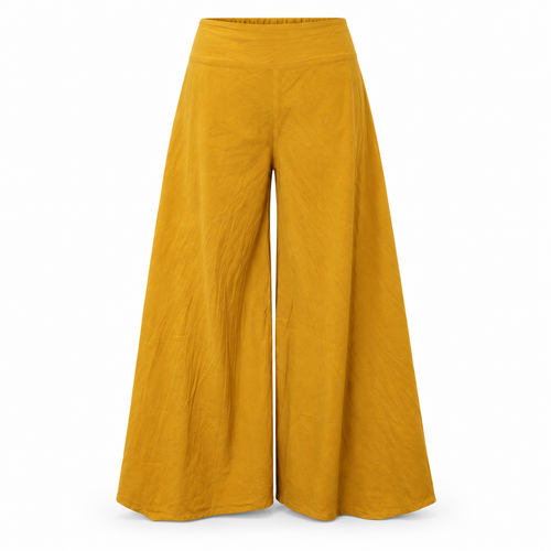 Mustard Wide Leg Pants