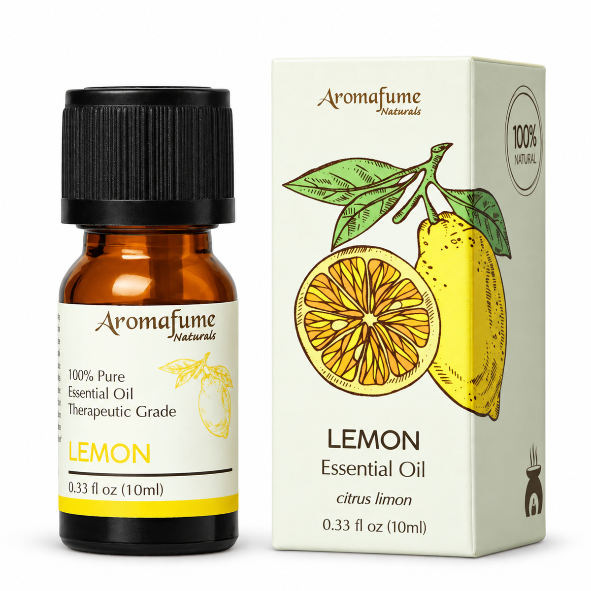 Aromafume Lemon Pure Essential Oil - 10 ml - product view 1