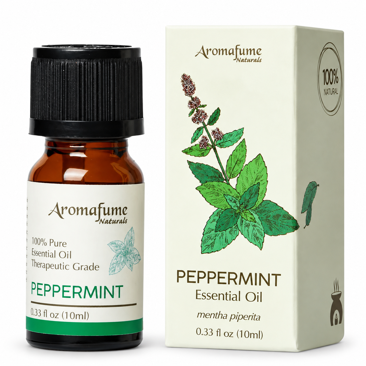 Aromafume Peppermint Pure Essential Oil - 10 ml - product view 1
