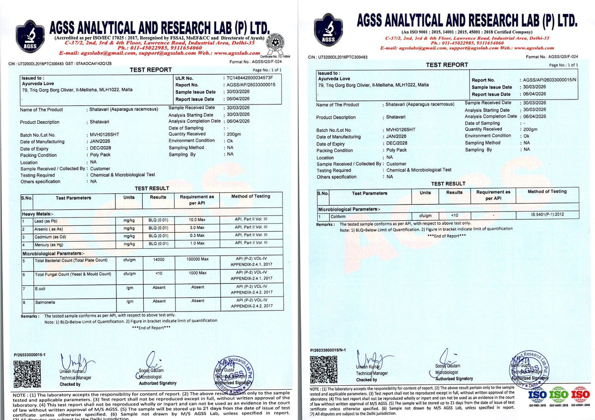 Shatavari (Asparagus Racemosus) — product information