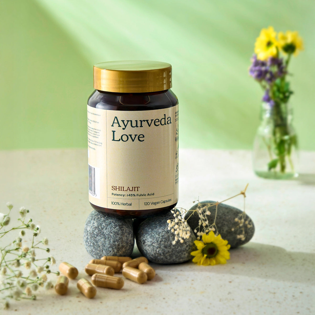Shilajit (Asphaltum) — product lifestyle photo