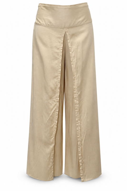 Beige Wide Leg Pants – product view 1