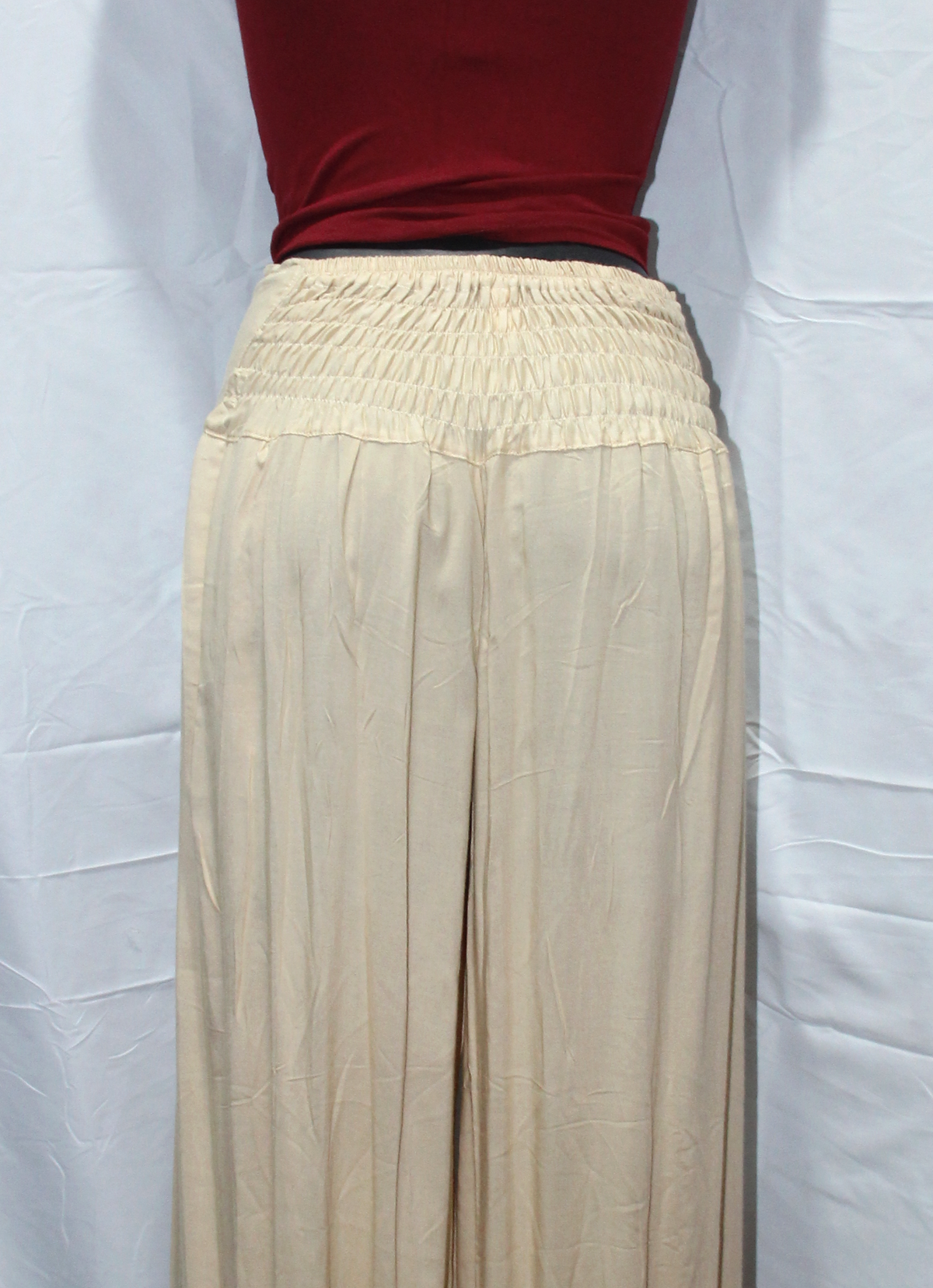 Beige Wide Leg Pants – product view 5