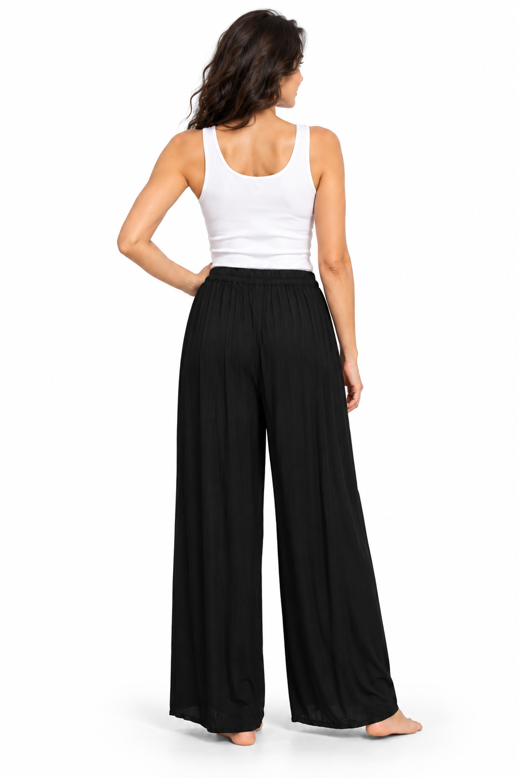 Black Pleated Palazzo – product view 4