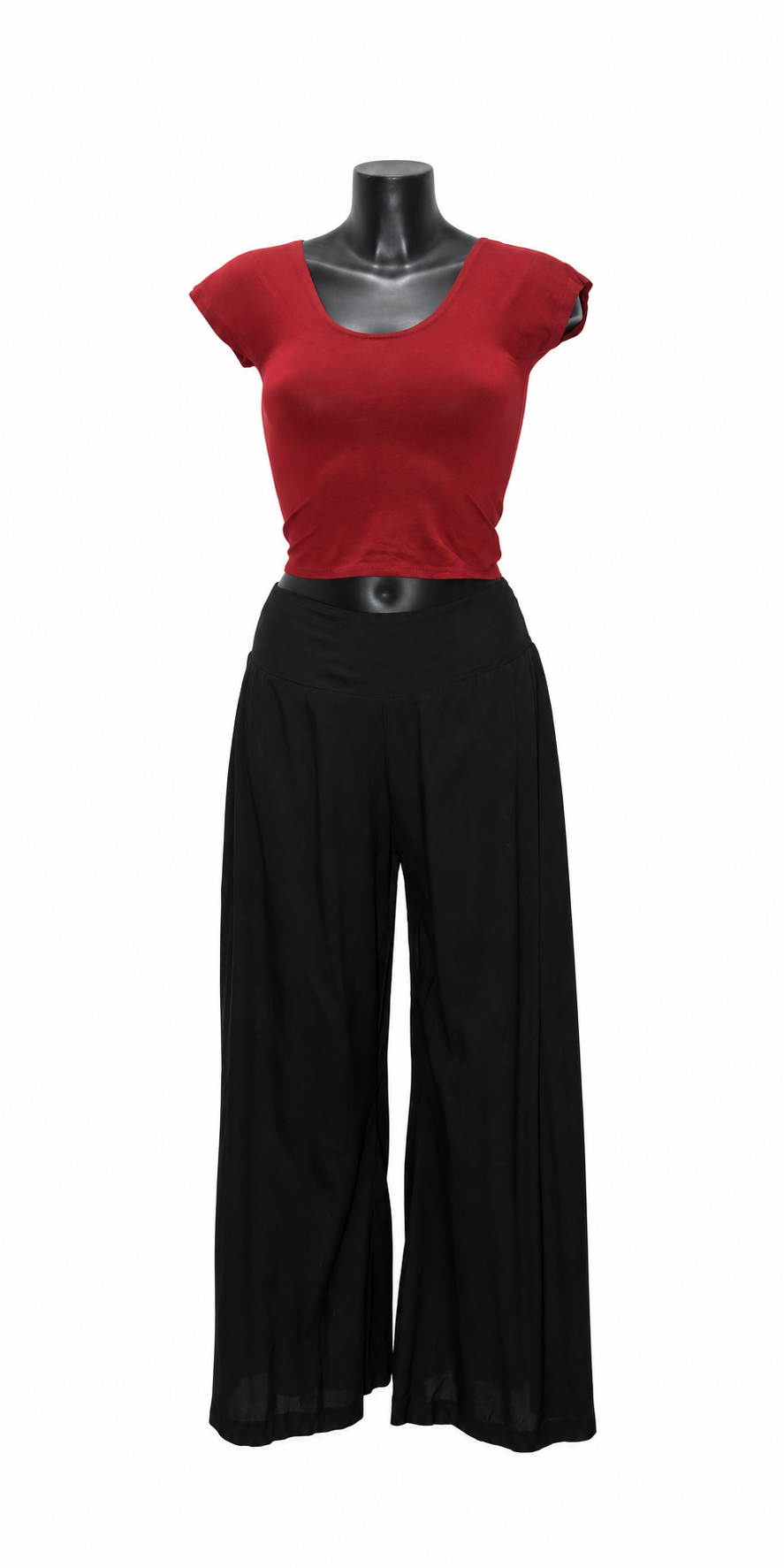 Black Split Palazzo – product view 6