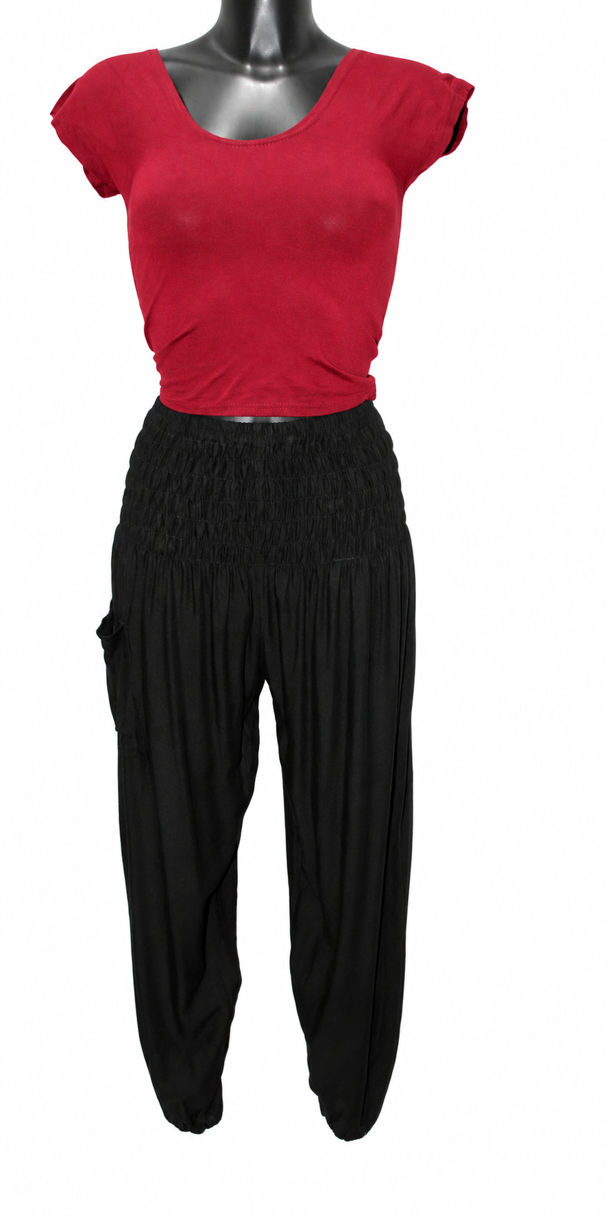 Black Tapered Pants – product view 6