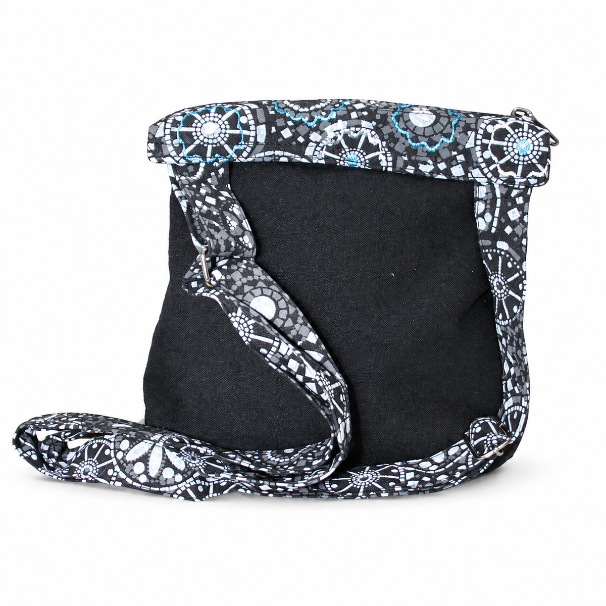 Black White Tree of Life Crossbody Bag – view 3