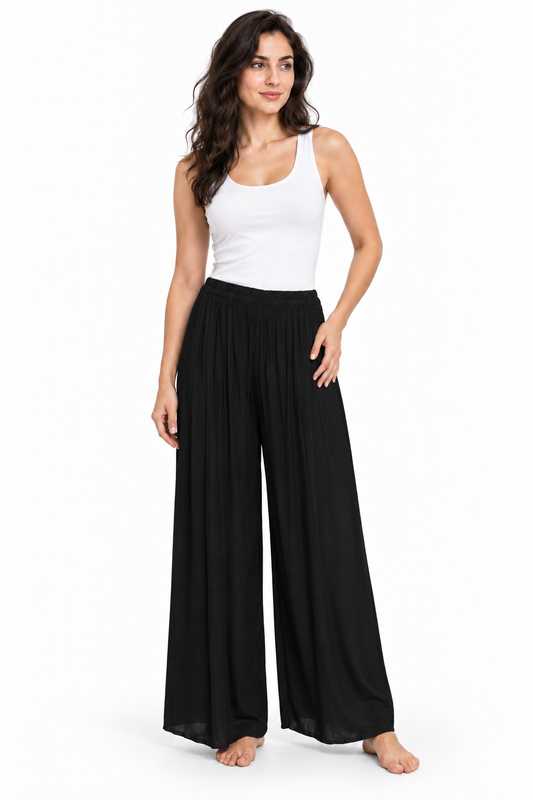 Black Wide Leg Pants – product view 2