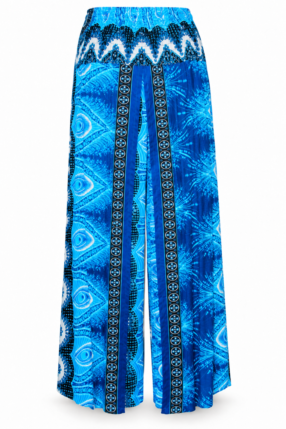 Blue Side Panel Palazzo – product view 1