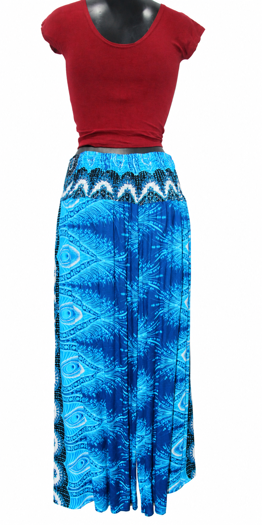 Blue Side Panel Palazzo – product view 6