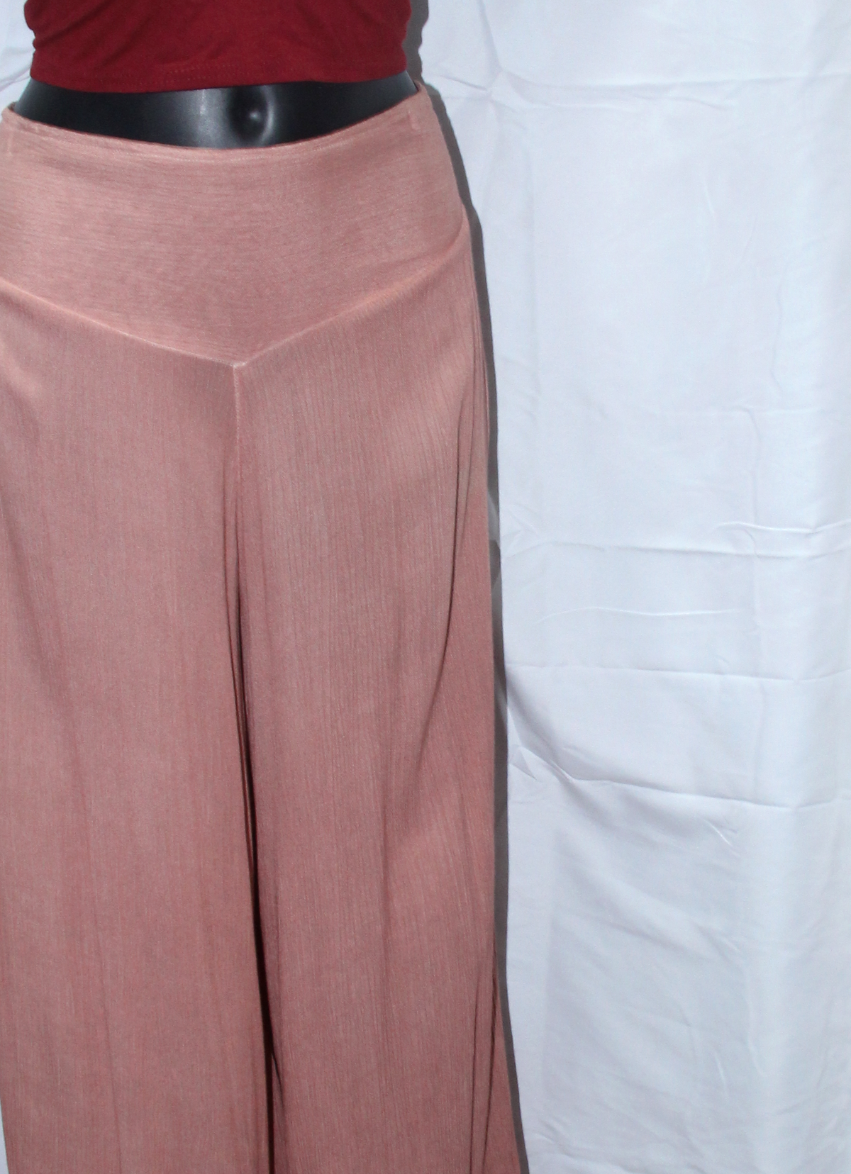 Blush Pink Wide Leg Pants – product view 5