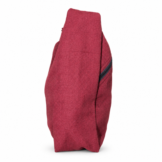 Burgundy Red Mandala Shoulder Bag – view 2